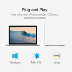 2 in 1 USB 3.0 Kartenleser, Super Speed 5Gbps, Unterstützt SD-Karte / TF-Karte
