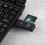 2 in 1 USB 3.0 Kartenleser, Super Speed 5Gbps, Unterstützt SD-Karte / TF-Karte