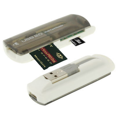 USB 2.0 Multi-Kartenleser, Unterstützt SD/MMC, MS, TF, M2 Karte