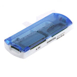 USB 2.0 Multi-Kartenleser, Unterstützt SD/MMC, MS, TF, M2 Karte