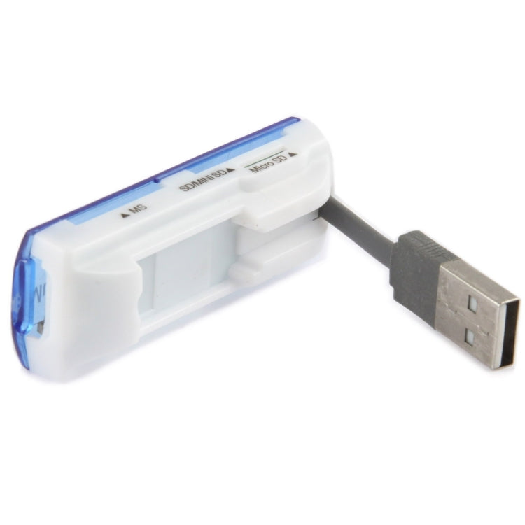 USB 2.0 Multi-Kartenleser, Unterstützt SD/MMC, MS, TF, M2 Karte