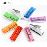 USB 2.0 Multi-Kartenleser, Unterstützt SD/MMC, MS, TF, M2 Karte