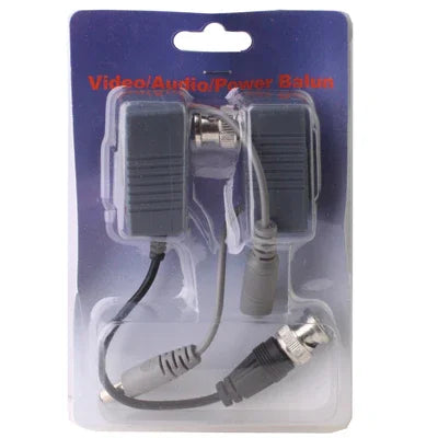 2 Stück CCTV-Kamera-Video-/Audio-/Strombalun-UTP-Transceiver, A213A