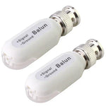 2 Stück UTP-Netzwerk-Video-Balun CAT5 zu Kamera CCTV BNC DVR O-611, 206A