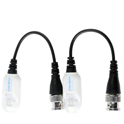 2 Stück passive UTP-Netzwerk-Video-Baluns CAT5 zu Kamera CCTV BNC DVR O-612, 206C