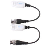 2 Stück passive UTP-Netzwerk-Video-Baluns CAT5 zu Kamera CCTV BNC DVR O-612, 206C
