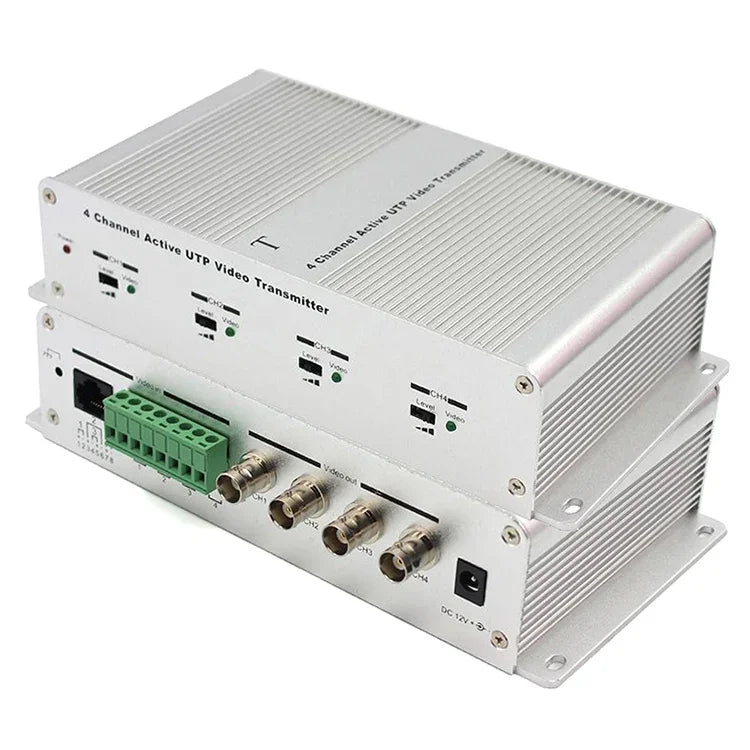 Aktiver 4-Kanal-UTP-Videosender, 411T