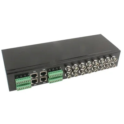 16-Kanal passiver UTP-Video-Transceiver im Rack-Montageformat für CCTV