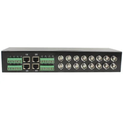 16-Kanal passiver UTP-Video-Transceiver im Rack-Montageformat für CCTV