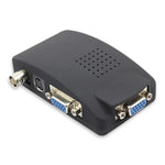 S-Video / BNC zu VGA Signalwandler, S-Video / BNC