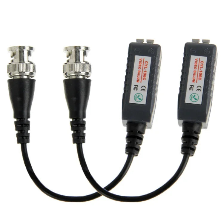 2 Stück CYL-106C Einkanal-Passiv-Video-Balun, CYL-106C