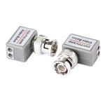 2 Stück 202C-HD CVI/TVI/AHD 1-Kanal Passiver Video-Balun Koaxialadapter, 202C-HD