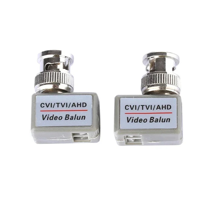 2 Stück 202C-HD CVI/TVI/AHD 1-Kanal Passiver Video-Balun Koaxialadapter, 202C-HD