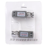 2 Stück 202E-HD CVI/TVI/AHD 1-Kanal Passiver Video-Balun Koaxialadapter, 202E-HD