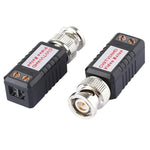2 Stück HD 202E Erweiterte Version Koaxial CVI/TVI/AHD 1-Kanal Passiver Transceiver Video Balun, 202E