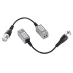 2 Stück HD 202P Koaxial CVI/TVI/AHD 1-Kanal Passiver Transceiver Video Balun, 202P