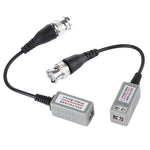 2 Stück HD 202P Koaxial CVI/TVI/AHD 1-Kanal Passiver Transceiver Video Balun, 202P