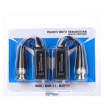 2 Stück HD 205C Koaxial-CVI/TVI/AHD 1-Kanal passiver Transceiver-Video-Balun, 205C