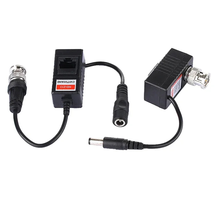 2個セット HD 213A 同軸 CVI/TVI/AHD ビデオ オーディオ 電源バラン トランシーバー, 213A