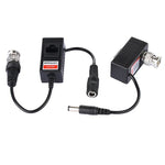 2 Stück HD 213A Koaxial-CVI/TVI/AHD-Video-Audio-Power-Balun-Transceiver, 213A