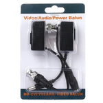 2 Stück HD 213A Koaxial-CVI/TVI/AHD-Video-Audio-Power-Balun-Transceiver, 213A