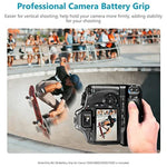 Batteriegriff für Canon EOS 550D mit zwei Batteriefächern, für Canon EOS 550D