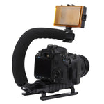 C-förmiger Halterungsgriff für DSLR / Camcorder DV