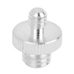 10 Stück Edelstahlschrauben (1/4 bis 3/8 Zoll) für Stativköpfe, 1/4 bis 3/8 Zoll