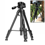 YUNTENG Kamerastativ mit 3D-Dämpfungskopf (VCT-690RM)