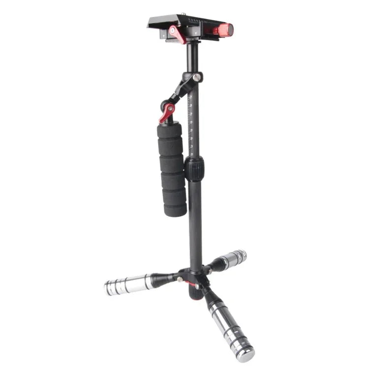 Letspro Verstellbarer Platten-Slider aus Kohlefaser, professioneller Stabilisator für Kameras / DV-Kameras / DSLR-Kameras / Camcorder (SK-500)
