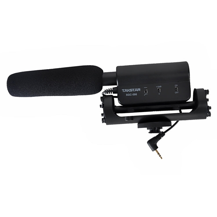 TAKSTAR SGC-598 Professionelles Fotografie Interview Mikrofon für DSLR & DV Camcorder