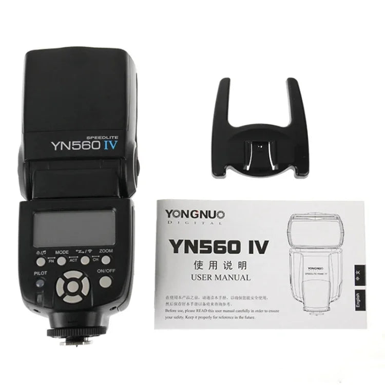 YONGNUO YN-560IV Kabelloser Blitz für Nikon, Canon, Pentax, Olympus RF602, YN-560IV