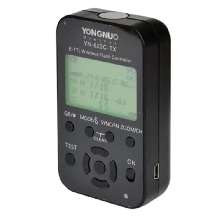 YONGNUO YN-622C-TX Drahtloser TTL-Blitzcontroller-Sender für Canon, YN-622C-TX