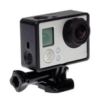 Standard-Schutzrahmengehäuse mit diversen Befestigungsteilen für GoPro Hero4 / 3+ / 3, mit diversen Befestigungsteilen