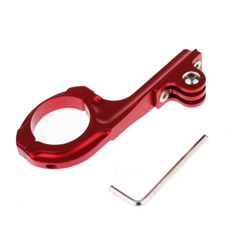 Fahrradlenkerhalterung mit Anschlussstück für Xiaomi Yi Sportkamera (XM34), Anschlussstück (Rot)