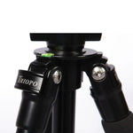 Triopo C-158+KJ-1 Verstellbares, tragbares Stativ aus Aluminiumlegierung, C-158+KJ-1 (Schwarz)