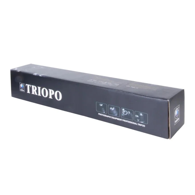 Triopo C-158+KJ-1 Verstellbares, tragbares Stativ aus Aluminiumlegierung, C-158+KJ-1 (Schwarz)