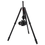 Triopo MT-2804C Verstellbares, tragbares Aluminiumstativ mit NB-2S Kugelkopf für Canon Nikon Sony DSLR-Kameras, MT-2804C (Schwarz), MT-2804C (Gold)