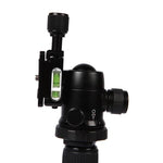 Triopo GT-2505x8.C Verstellbares, tragbares Stativ aus Kohlefaser mit B-1 Aluminium-Kugelkopf für Canon Nikon Sony DSLR-Kameras, GT-2505x8.C (Schwarz), GT-2505x8.C (Gold)