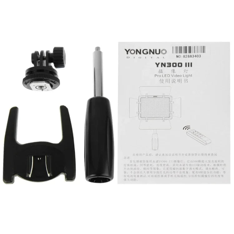 YONGNUO YN300 III LED-Kamera-Videoleuchte für Canon, Nikon und Olympus, YN300 III