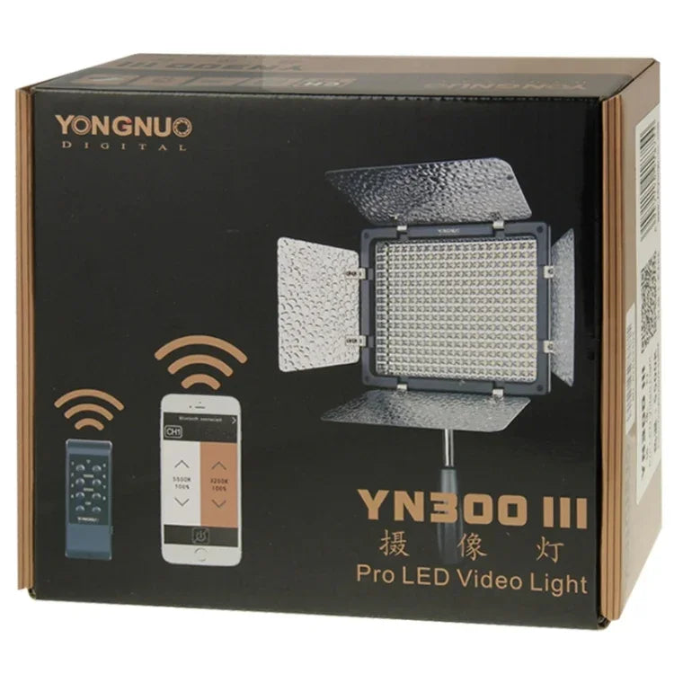 YONGNUO YN300 III LED-Kamera-Videoleuchte für Canon, Nikon und Olympus, YN300 III