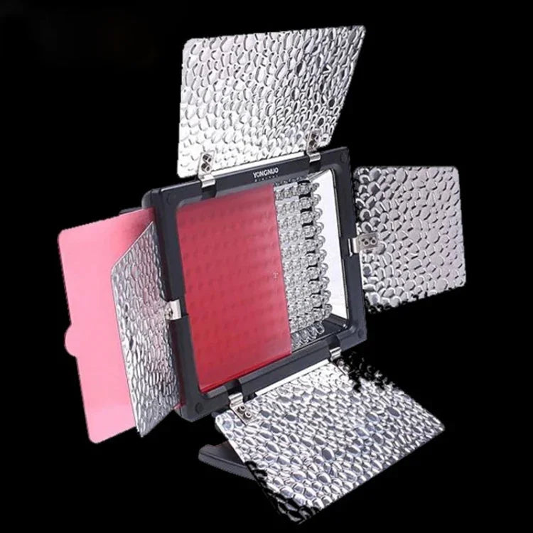 YONGNUO YN-160 II LED-Videoleuchte mit Leuchtweitenregulierung und Fernbedienung für Canon- und Nikon-DSLR-Kameras, YN-160 II