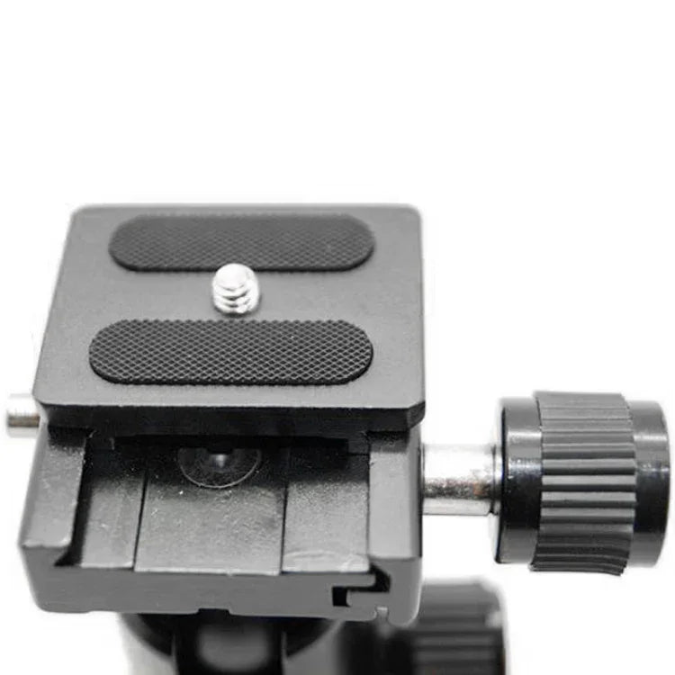 RUBY 005H Stativkugelkopf aus Aluminium-Magnesium-Legierung mit Schnellwechselplattenadapter, Aluminium
