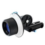 YELANGU YLG0103A F1 Verbesserte Version Follow Focus mit verstellbarem Zahnriemen für Canon / Nikon / Videokameras / DSLR-Kameras, YLG0103A