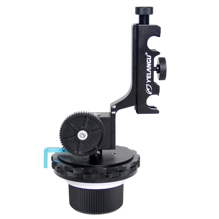 YELANGU YLG0103D F4 Limit Follow Focus mit verstellbarem Zahnriemen für Canon / Nikon / Videokameras / DSLR-Kameras, YLG0103D