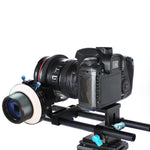 YELANGU YLG0103D F4 Limit Follow Focus mit verstellbarem Zahnriemen für Canon / Nikon / Videokameras / DSLR-Kameras, YLG0103D