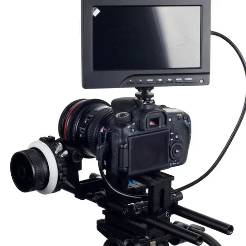 YELANGU YLG0103D F4 Limit Follow Focus mit verstellbarem Zahnriemen für Canon / Nikon / Videokameras / DSLR-Kameras, YLG0103D