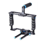 YELANGU YLG0107E-A Schutzkäfig-Griff-Stabilisator-Top-Set für DSLR-Kameras