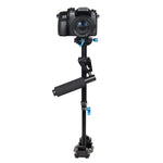 YELANGU S40L 40cm Handstabilisator aus Aluminiumlegierung für DSLR-Kameras und DV-Kameras