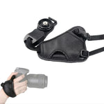 Handgriff aus weichem PU-Leder mit Handgelenkschlaufe für Nikon / Canon / Sony Kameras